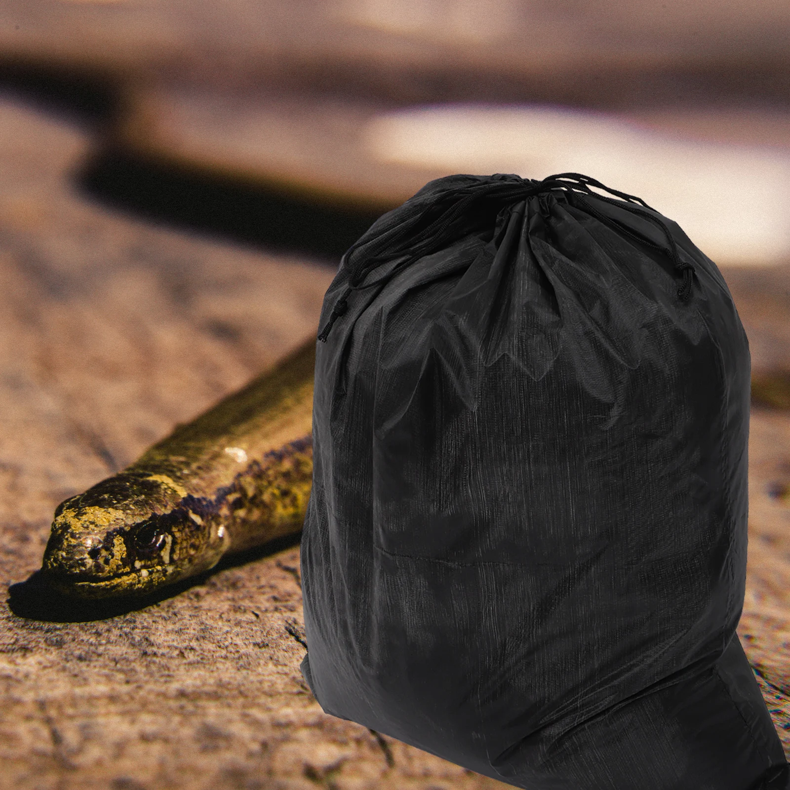 

2 Pcs Anti-bite Bag Corner Drawstring Carrier Reptile Carrying Outdoor Pet Travel