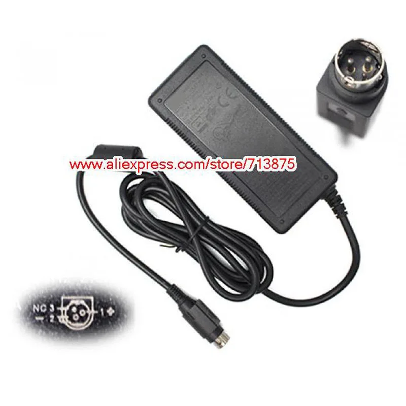 Genuine GM60-240275-F 24V 2.75A AC Adapter for GVE GM60240275F Round With 3 Pin Power Supply