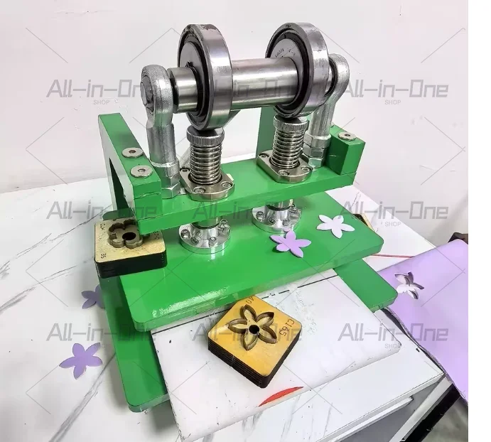 Die cutting machine, manual die pressing machine, manual punching machine, small leather cutting an