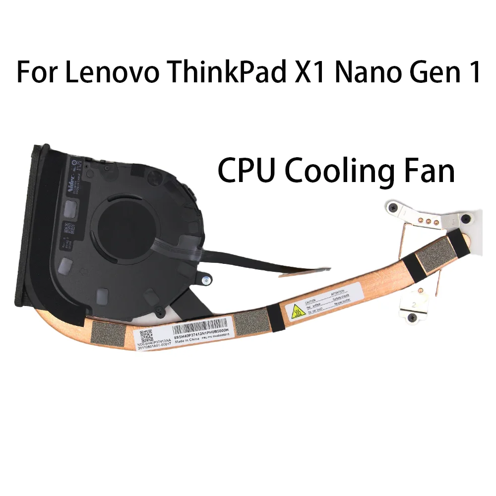 

CPU Cooling Fan For Lenovo ThinkPad X1 Nano Gen 1 Heatsink Radiator Cooler FRU 5H40W65016 5H40W65015