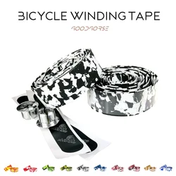 2pair/Lot G767 Bicycle HandlesTape EVA Material Camouflage Road Car Winding With Non-Slip Bike Comfort  Strap Riding Accessories