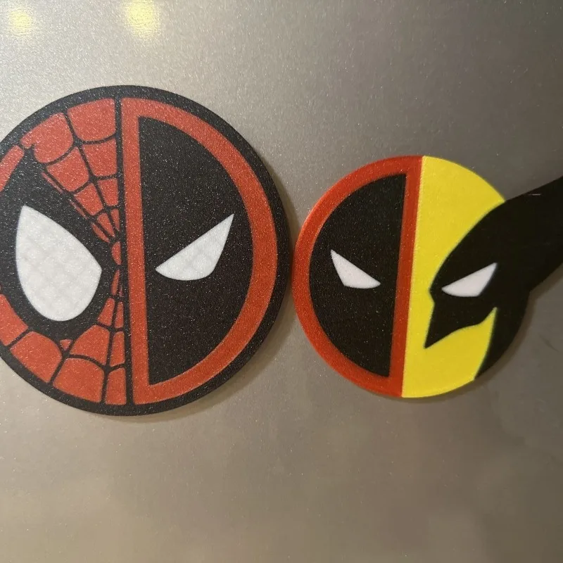 Горячие игрушки Marvel Дэдпул Человек-паук Росомаха фильм периферийные устройства на холодильник украшения наклейка творческая личность подставка подарок