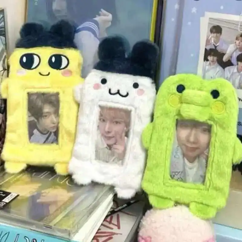 Lindo Tamagotchii bolso de felpa para auriculares lindo Mimiji Tama familia mochila colgante tarjeta bolsa colección juguete para chico regalos de cumpleaños