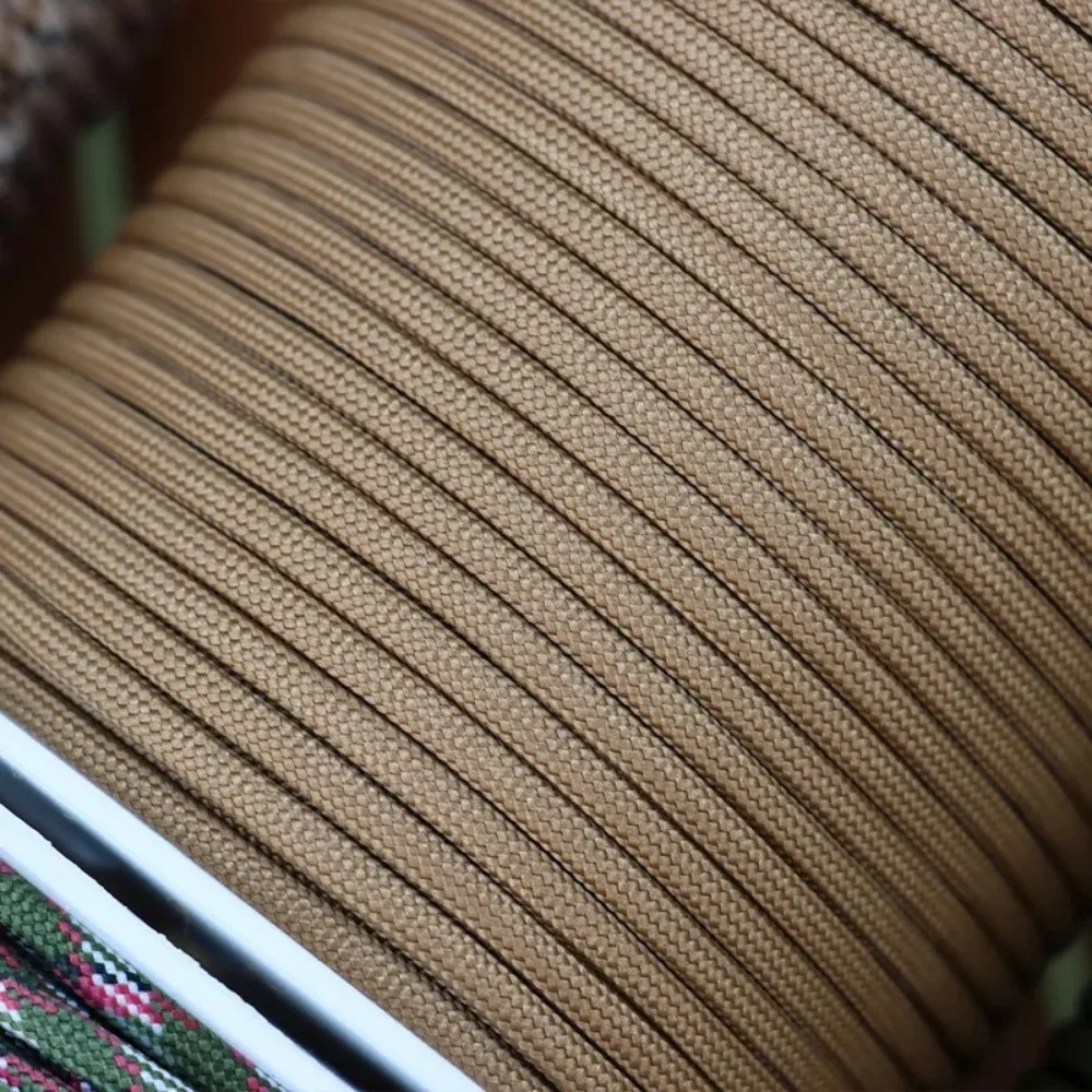 100m Outdoor Parachute Cord Survival Umbrella Tent Lanyard Strap Rescue Bundled Tent Rope Climbing Rope Tent Accessories