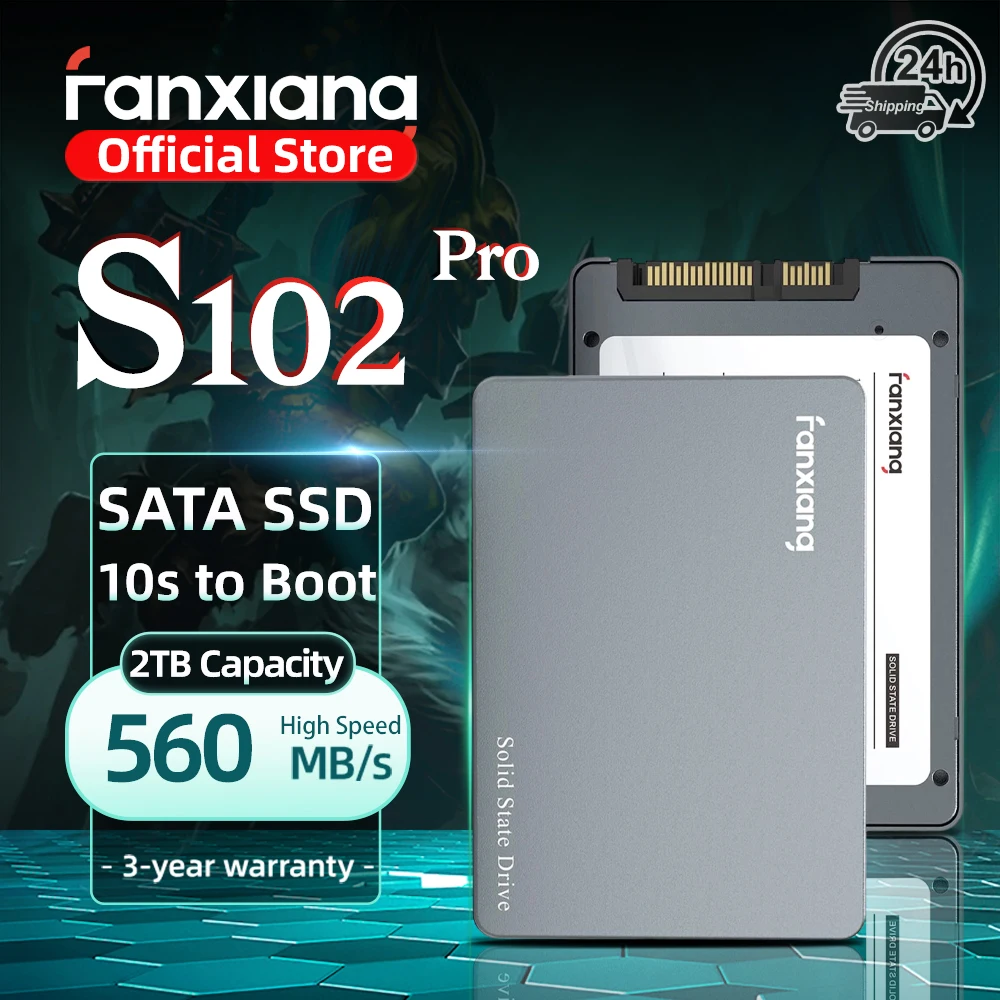 FANXIANG S102 Pro 2.5 SATA SSD 1TB 560MB/s