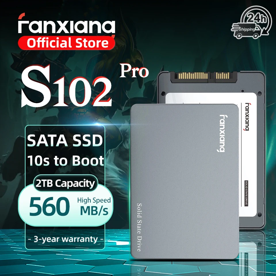 FANXIANG S102 Pro 2.5 SATA SSD 1TB 560MB/s