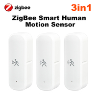 Zigbee2MQTT Zigbee3.0 Mmwave Radar PIR Human Montion Sensor With Temp Humidity Detector Light Lumiance Sensor Home Automation