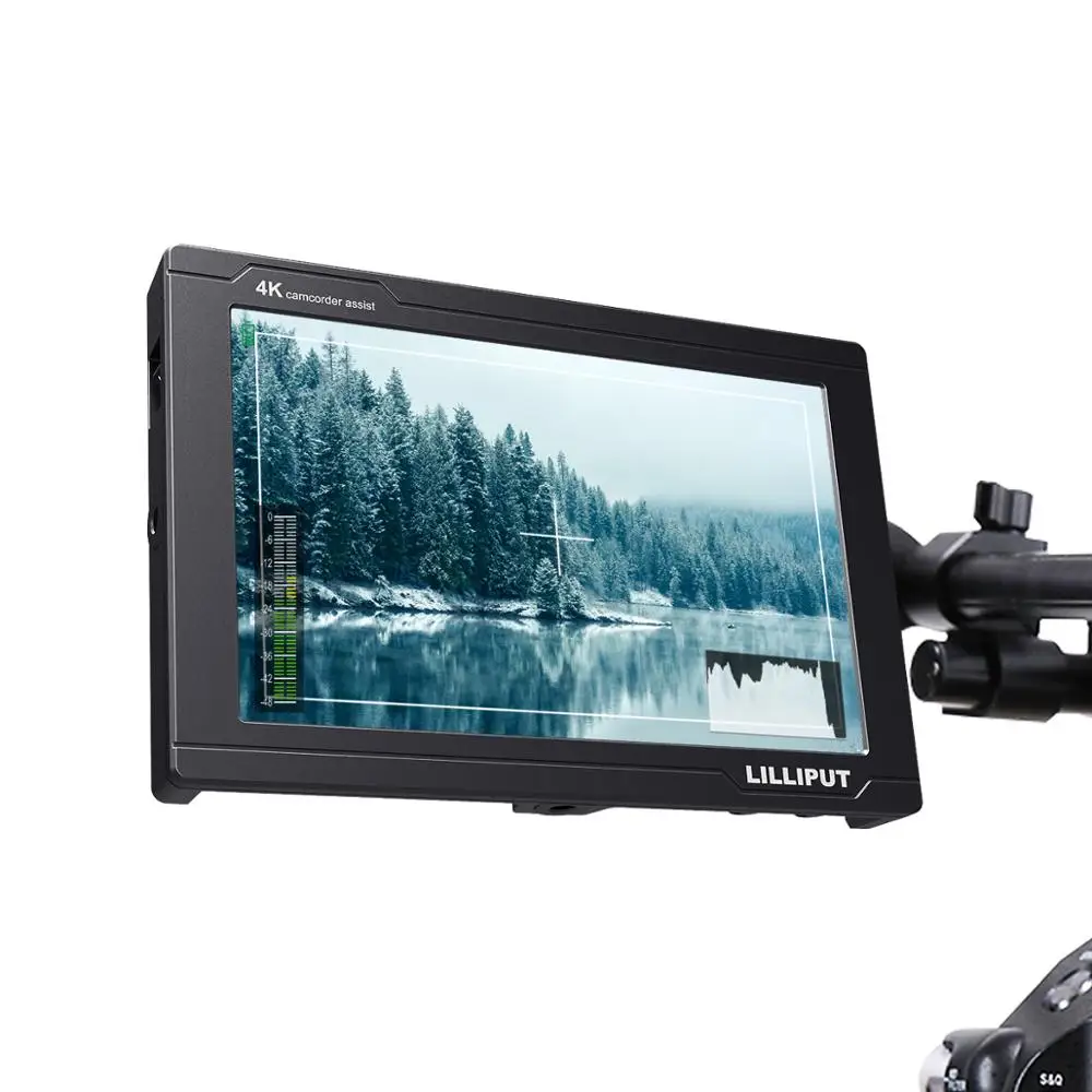 Vigilância do painel IPS 4K HDMI SDI com 1920*1200 7 polegadas para Dslr e filmadora