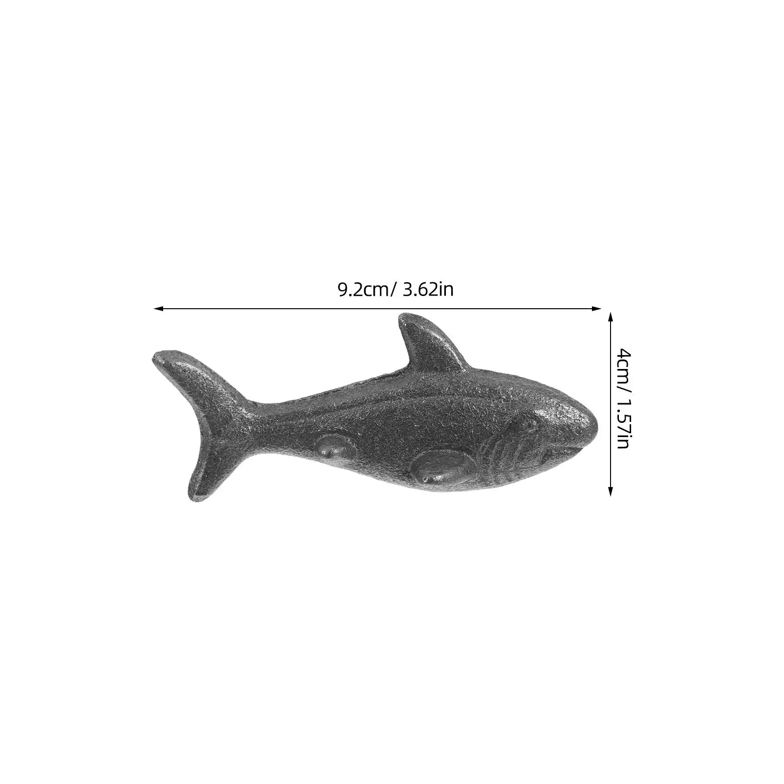 4Pcs Cast Iron Cooking Tool Fish Shape Natural Iron Supplement Pregnancy Deficiency Healthy Kitchen