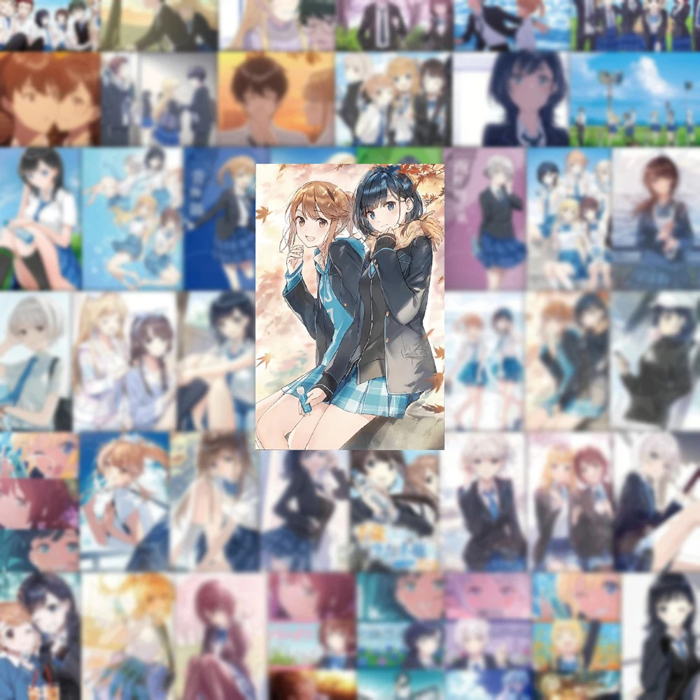 10/30/63pcs Chitose Is In The Ramune Bottle Anime Stickers Saku Chitose Nanase Sticker Laptop Suitcase Scrapbooking Phone Decal