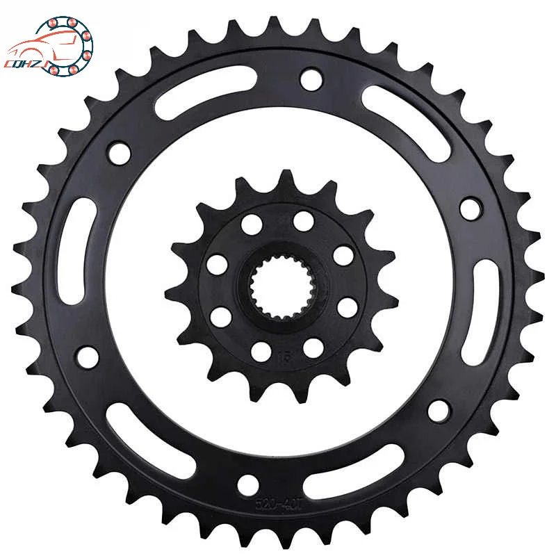 Piñón Trasero de Motocicleta CQHZJ 520 40T 45T para BMW G310GS G310R G650GS F650 Funduro F650GS F650ST Strada Sertao