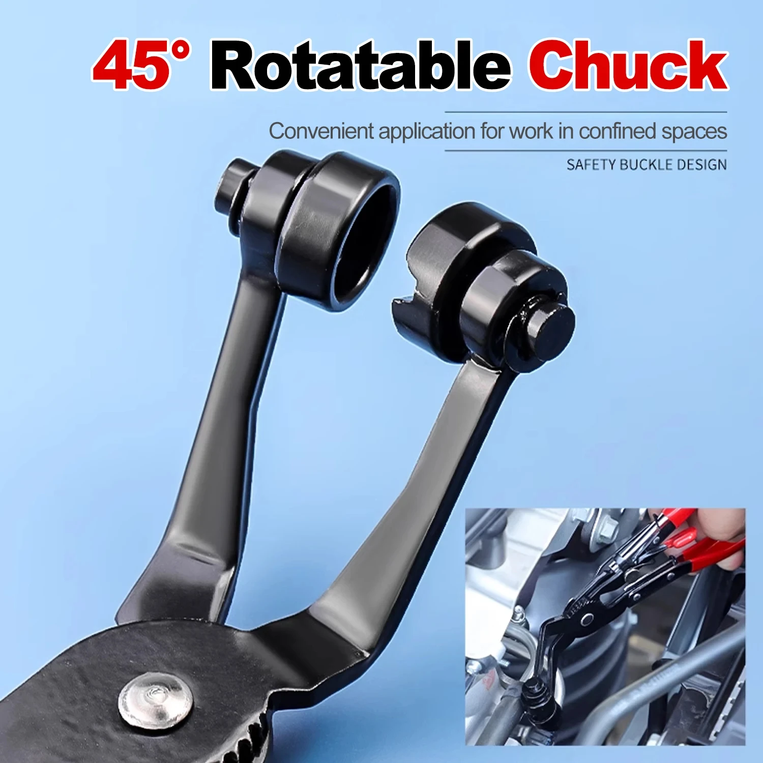 Auto Pliers Removal Tools for Water Pipe Hose Flat Band Ring Tube Clamps Repair Kit Motorcycle Truck Trailer Car Accessories