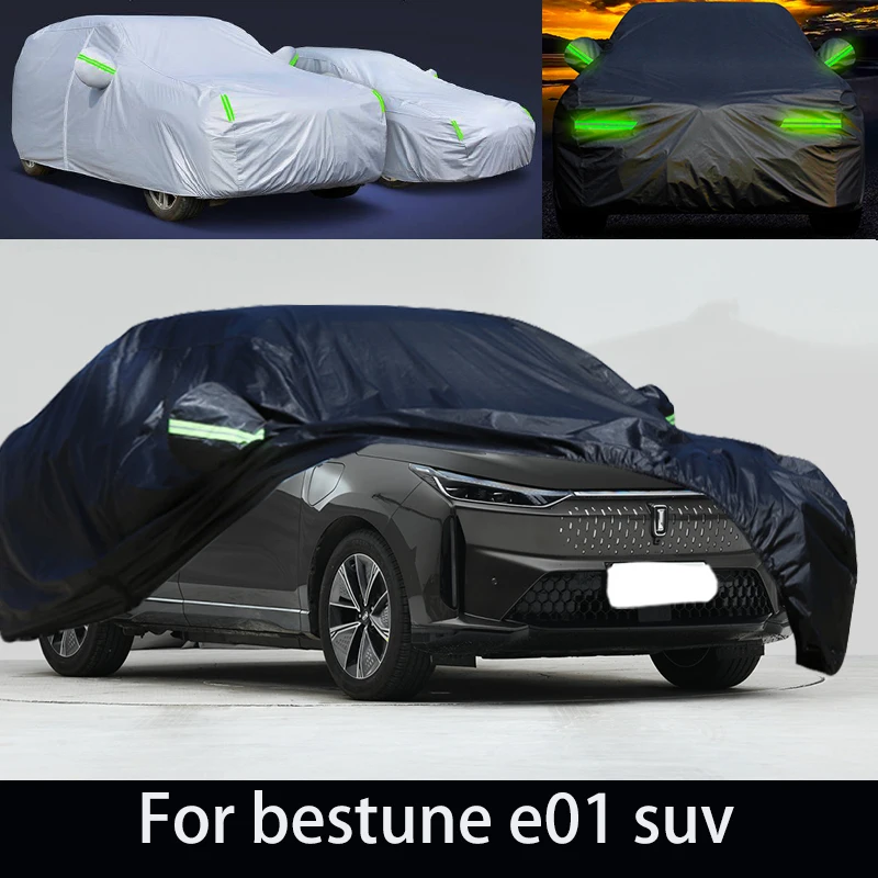 

For bestune e01 auto anti snow, anti freezing, anti dust, anti peeling paint, and anti rainwater.car cover protection