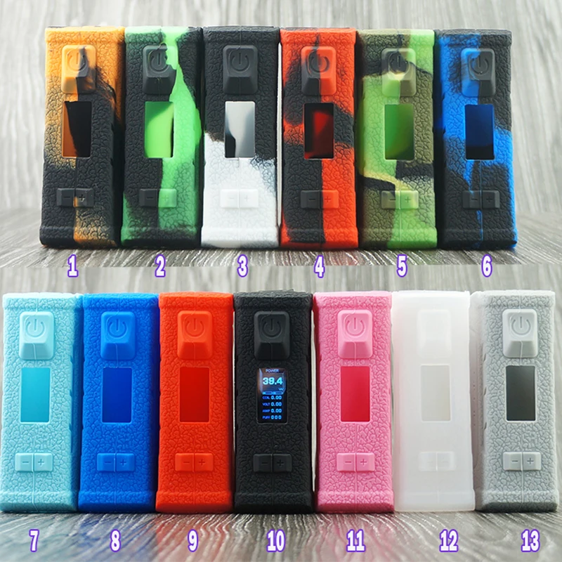 Etui ochronne do GEEKVAPE Aegis Legend 200W mod pod kit vape silikonowa tekstura skóry pokrywa gumowa antypoślizgowa tuleja