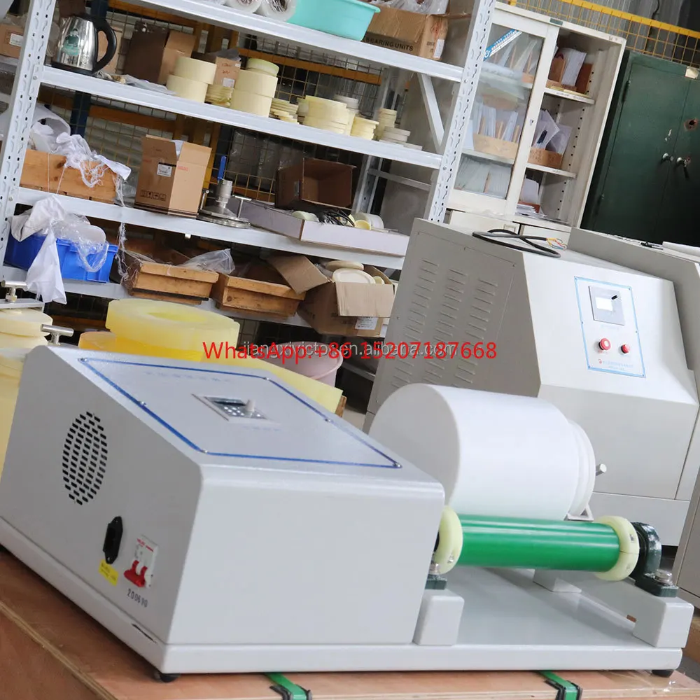 Nano Powder Milling Rock Mini Grinder Laboratory Powder Making Roll for Nylon Roll Mill Jar+Agate Ball