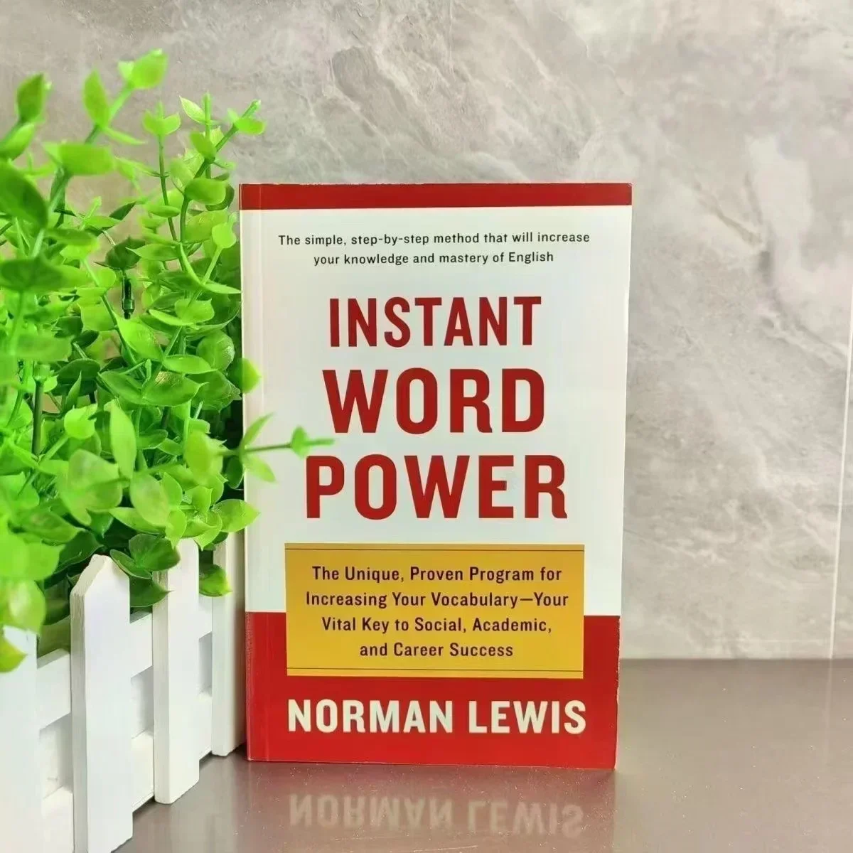 Word Power Made Easy / 30 Days To Better English / Instant Word Power By Norman Lewis Educational Learning English Book