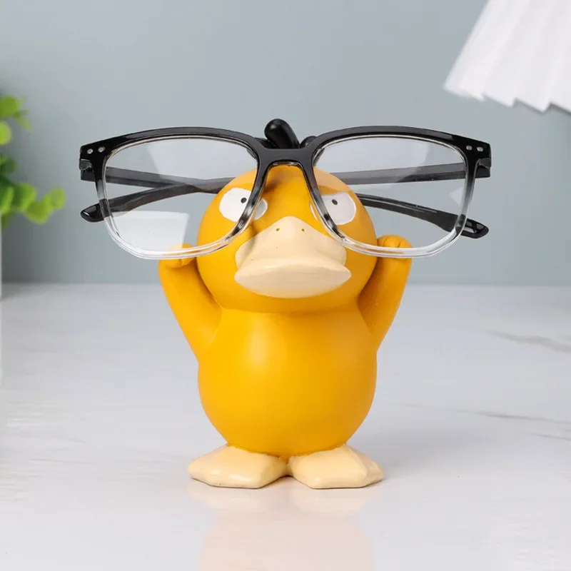 Psyduck Glasses Shelf Ornaments For Home Study Glasses Shelves Glasses Store Decoration Props Display Shelves Anime Peripherals