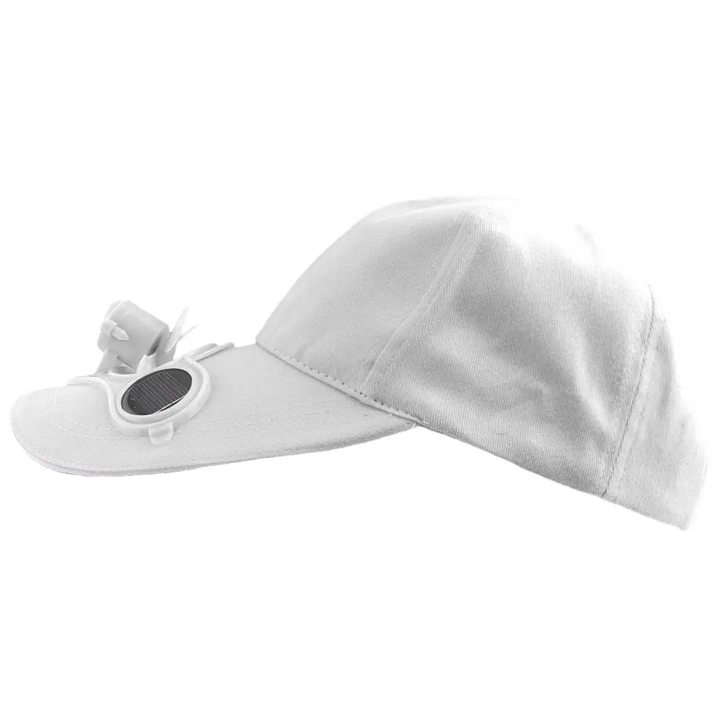 Adjustable Solar Fan Hat Unisex Cooling Sports Hat Sun Protection Cap for Golf Tennis Outdoor