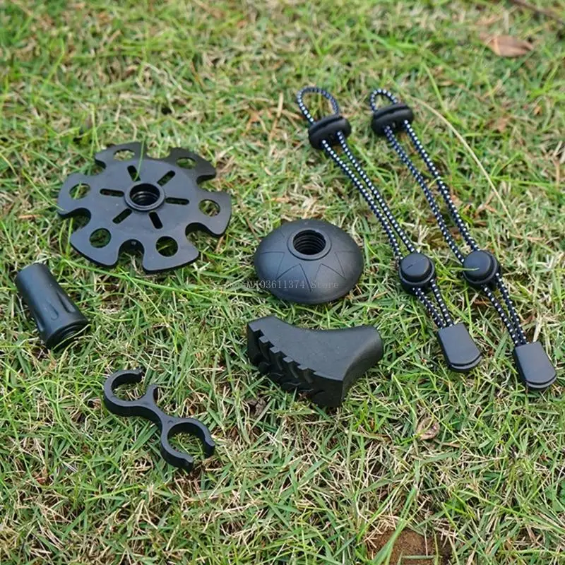 Walk Cane Snowflake Basket Mud Sand Prevent Sink Mud Guard Enduring