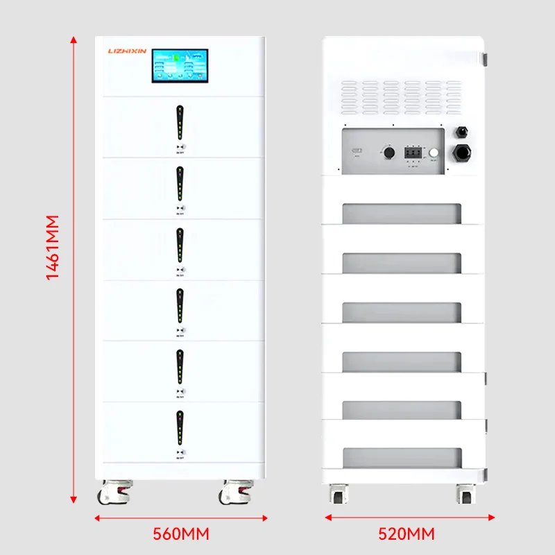 51.2V 600ah All in One Lithium Ion Storage Battery 100ah 200ah 300AG LiFePO4 Battery Pack Hybrid Inverter Solar Energy Storage S