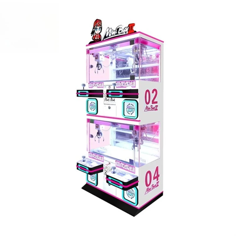 Entertainment Indoor 4 Players Small Size Toy Crane Vending Game Mini Claw Machine
