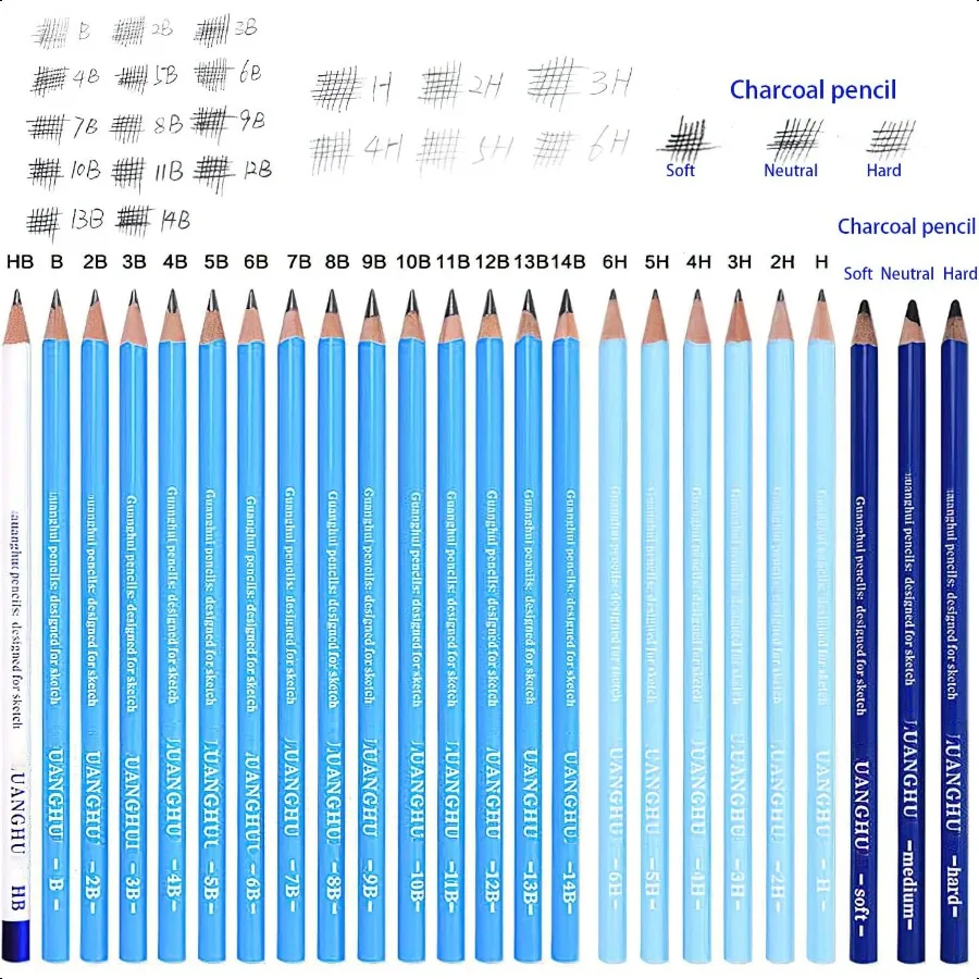 24 Drawing Pencils …