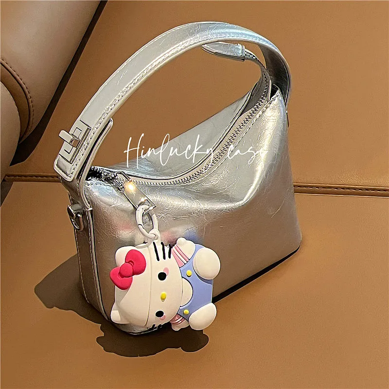 Милый аниме Sanrio Kawaii Hello Kitty для Airpods Pro 2 1 3, чехлы для гарнитуры, подарок для девочек, защитный чехол для беспроводных Bluetooth-наушников