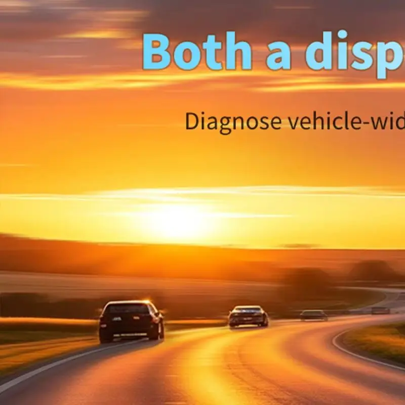 P30 Multi-function HUD Obd2 Display Head Up Display with Overspeed /speed/ Water Temperature/Voltage Alarm Car Gauge
