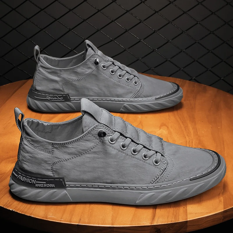 

Men's Canvas Shoes Summer Breathable Slip-On Casual Old Beijing Cloth Shoes Soft Bottom Anti-Slip Labor Protection Work Shoes