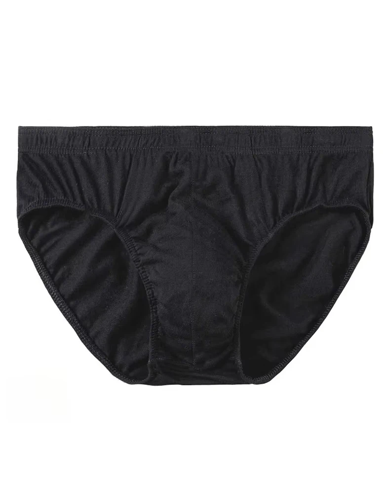 8Pcs Big Size Briefs Underwear for Men Underpants 100% Cotton Boys Panties Undies Male Knickers Plus SizeS-3XL 5