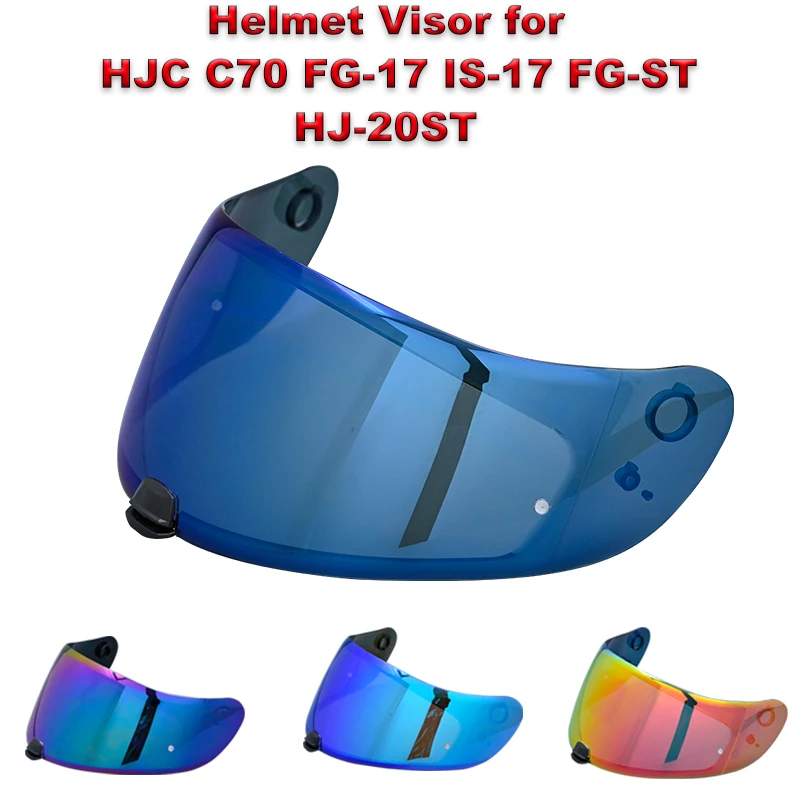 HJ-20M Helmet Visor Suitable for HJC C70 FG-17 IS-17 FG-ST HJ-20ST Motorcycle Helmet Glasses Motorbike Helmet Night Vision Visor