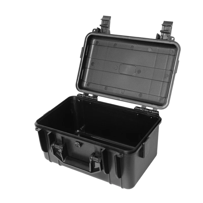 Custodia rigida impermeabile per attrezzi borsa per attrezzi organizzatore scatola di immagazzinaggio fotocamera fotografia protezione di sicurezza cassetta degli attrezzi con spugna