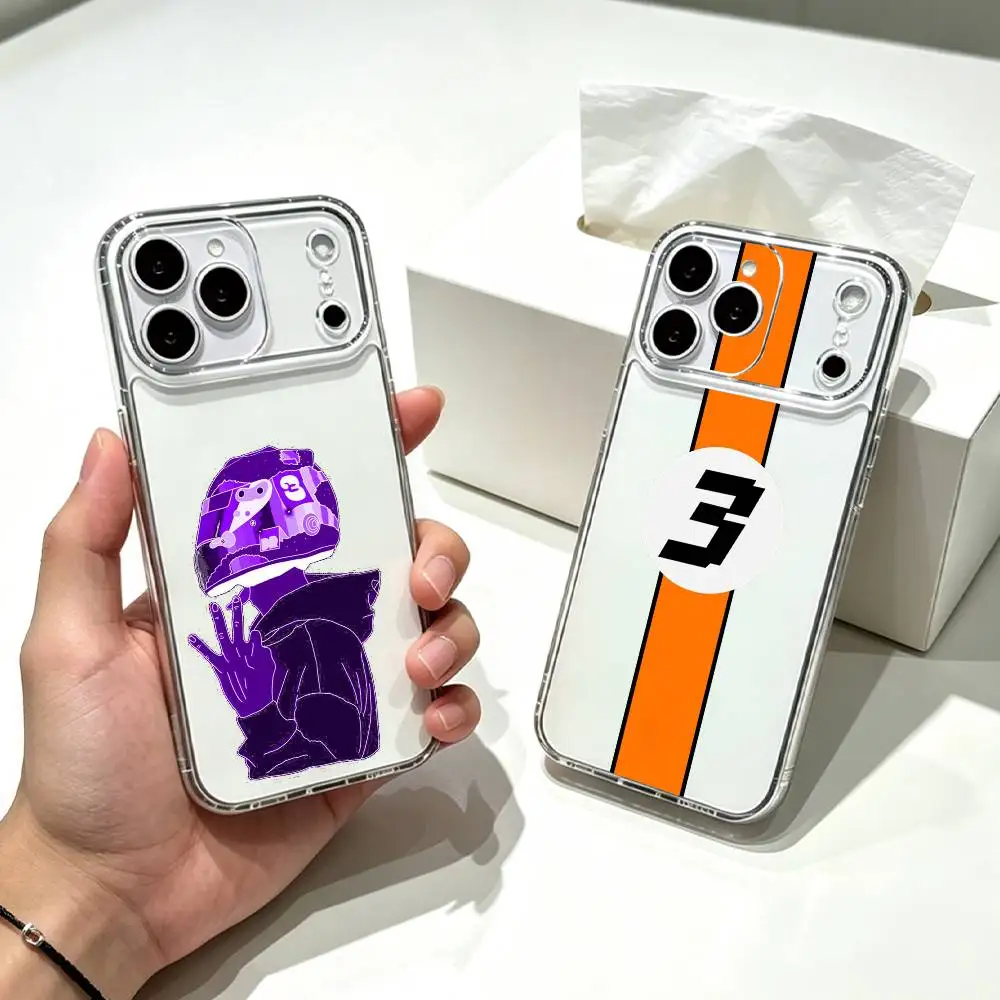 Чехол для телефона R-Racer Daniel Ricciardo, прозрачный силиконовый, мягкий, для iPhone 17 16 15 14 13 12 11 Mini Pro Max Plus, подарок.