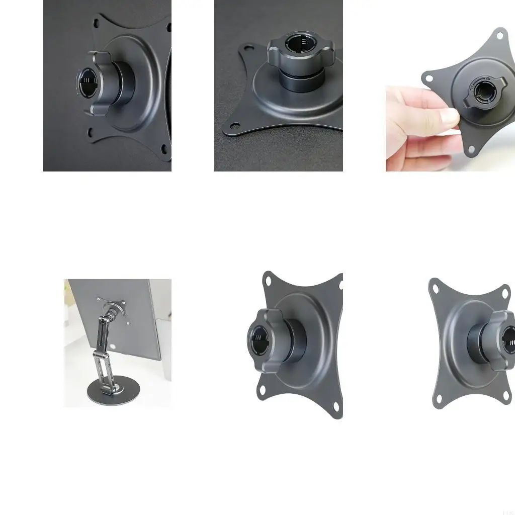 Iron Portable Monitor Screen Holder Bracket With 75Mm Vesa Hole Pattern F19E