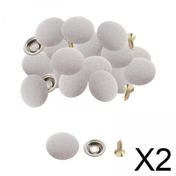 

Universal Interior Ceiling Cloth Fixing Screw Cap Flannel Car Roof Repair Button Set for Vehicle Restoration