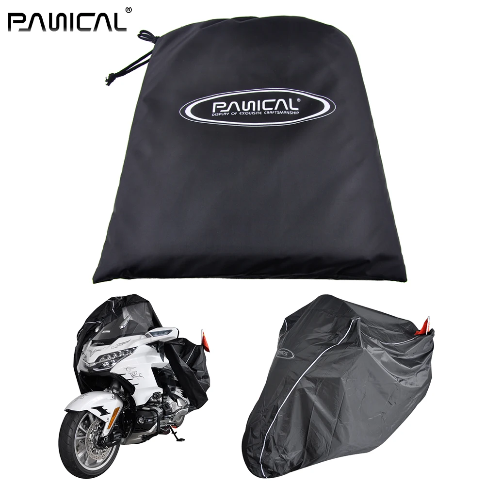 

Универсальный водонепроницаемый чехол для мотоцикла Honda GL1800 Goldwing Harley Indian BMW, защита от УФ-излучения, пылезащитный чехол для скутера