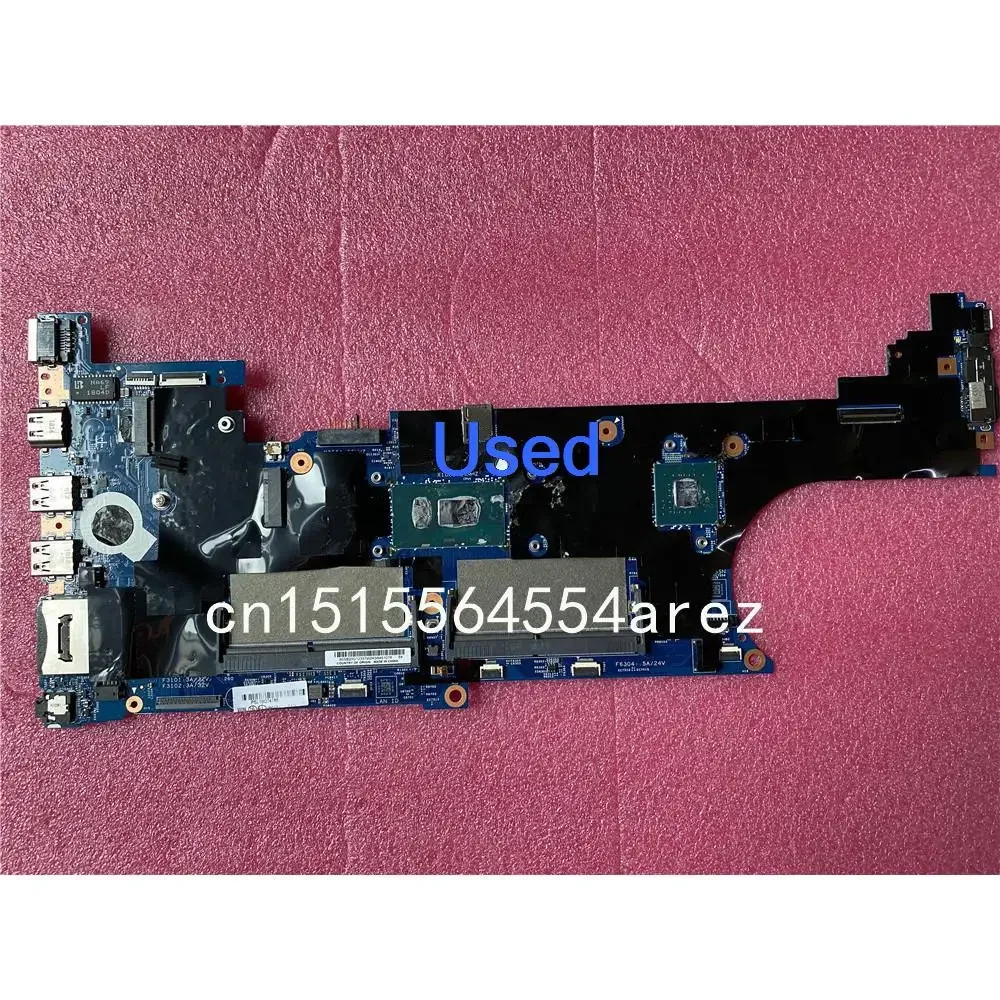 Used For Lenovo ThinkPad T580 P52S Laptop Motherboard Mainboard i7-8650U SWG 2G 01YR306