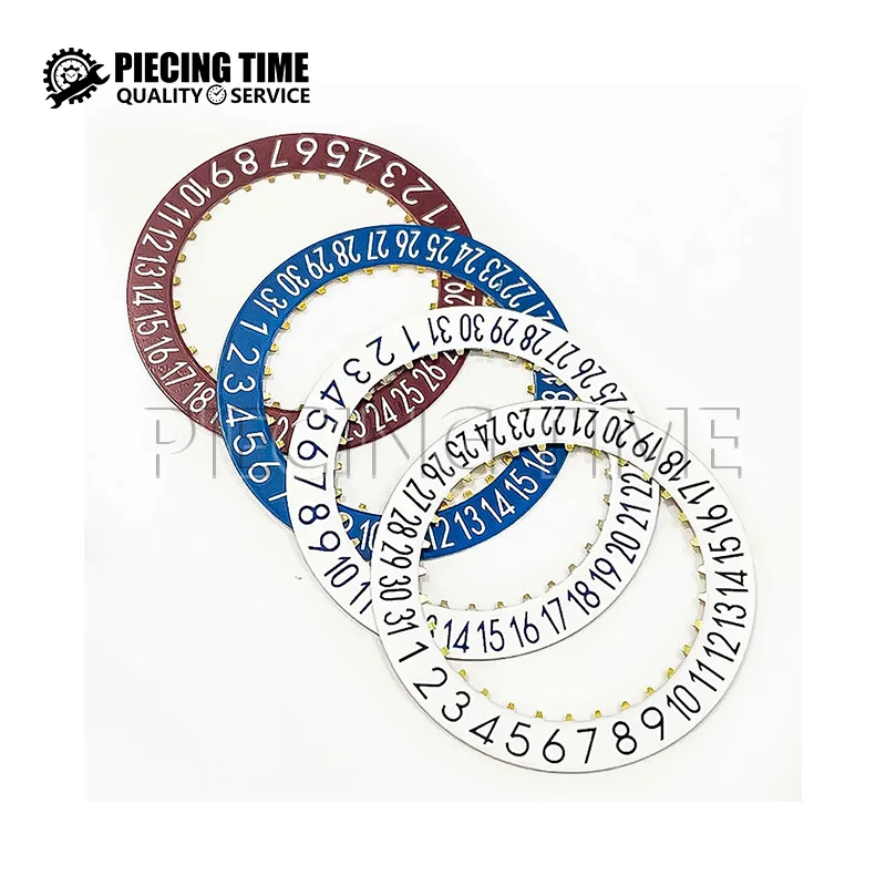 ETA 2824 Movement Date Wheel Dial Fit 2824 Automatic Mechanical Movement Crown at 6 Date at 6.0Movt Wheel