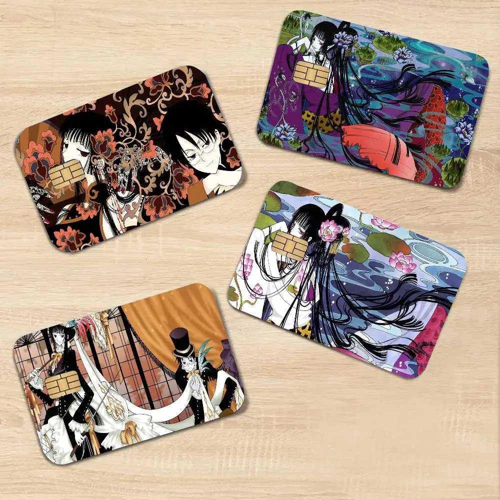 Ichihara Yuuko Manga XxxHOLiC Art Print Credit Card Skin Waterproof PVC Bank Card Decal