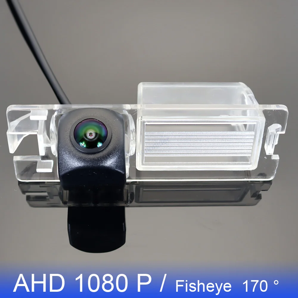 AHD 1080P 170 ° kamera cofania typu rybie oko do pojazdu do FIAT 500L/500LTrekking/500L Living/500L MPW 2012-2019 Punto EVO 2013-2018 HD