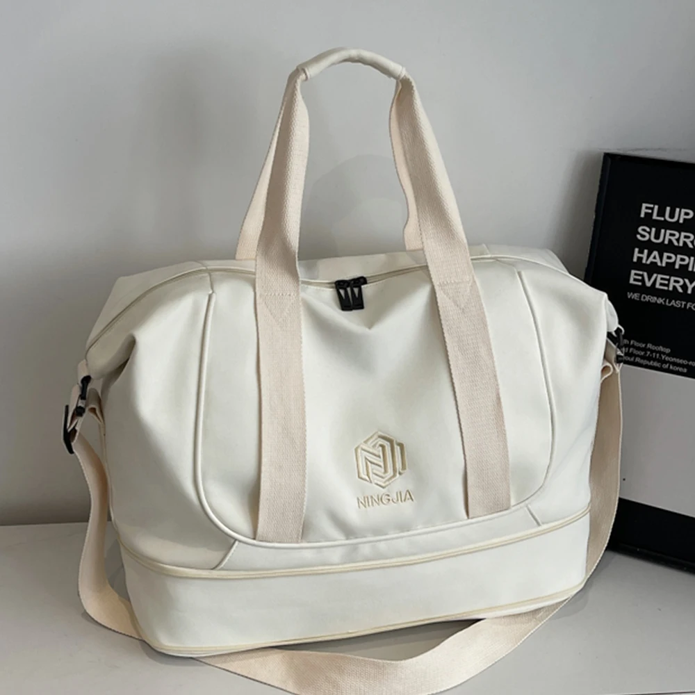 

Спортивная сумка-тоут для женщин с отделением для мокрых вещей и обуви, дорожная сумка для спортзала, ночевок, выходных, больницы, тренировок, ручная кладь