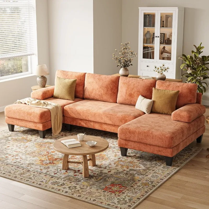 Living room sofa with high-quality foam and elastic spring Chenier