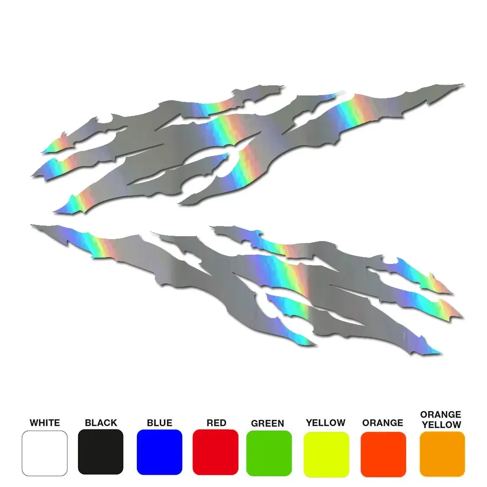 

X2 For Can-AM RS F3 Skull Rip Decal/ Sticker ATV Quad 12"