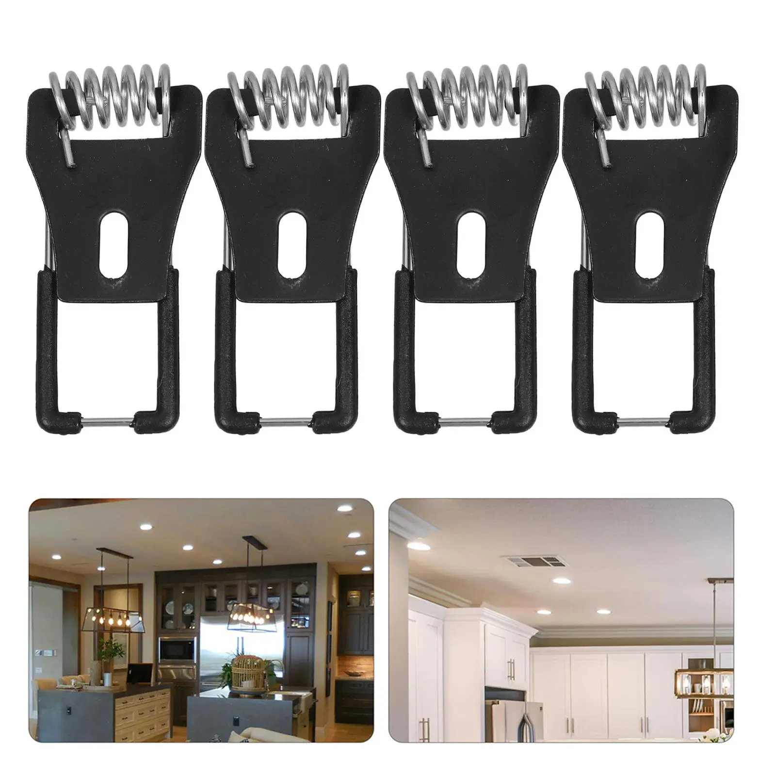 20Pcs Recessed Light Clips Downlight Spring Clamps Securing Clamp for Ceiling Lamps Uniform Pressure Distribution Robust