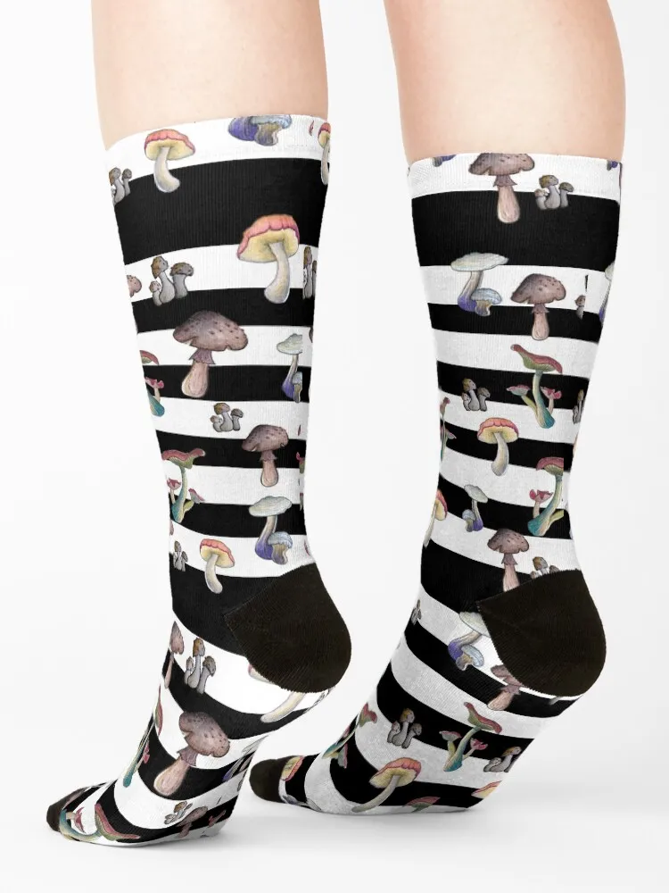Mushroom explosion Socks cotton gifts Antiskid soccer Heating sock Mens Socks Women's