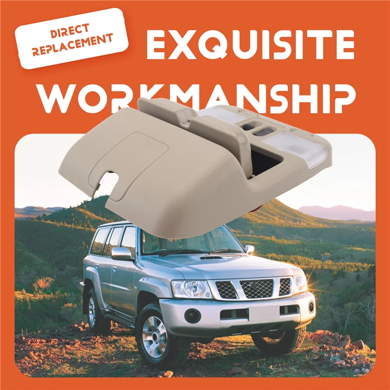 AS-Display Roof Reading Lamp For Nissan Patrol Y61 97-16 Pathfinder/Infiniti QX4 96-04 New Front Dome Light W/96980-0W000 B