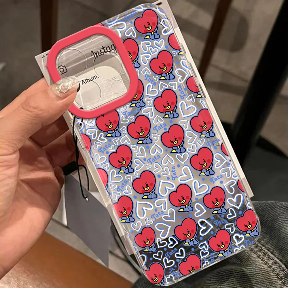 Cartoon B-BT21 Cute Hot Phone Case For Samsung Galaxy S26 S25 S24 S23 S22 S21 S20 FE Note20 Note10 Edge Plus Ultra Lite 5G Cover