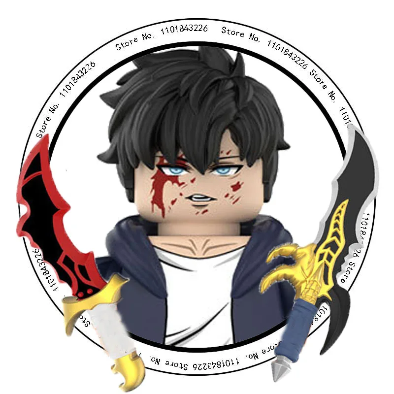 Figure anime Cheng Xiaoyu Building Blocks Mini Action Figures Collezione di ornamenti Bambole giocattolo Regali di compleanno per bambini