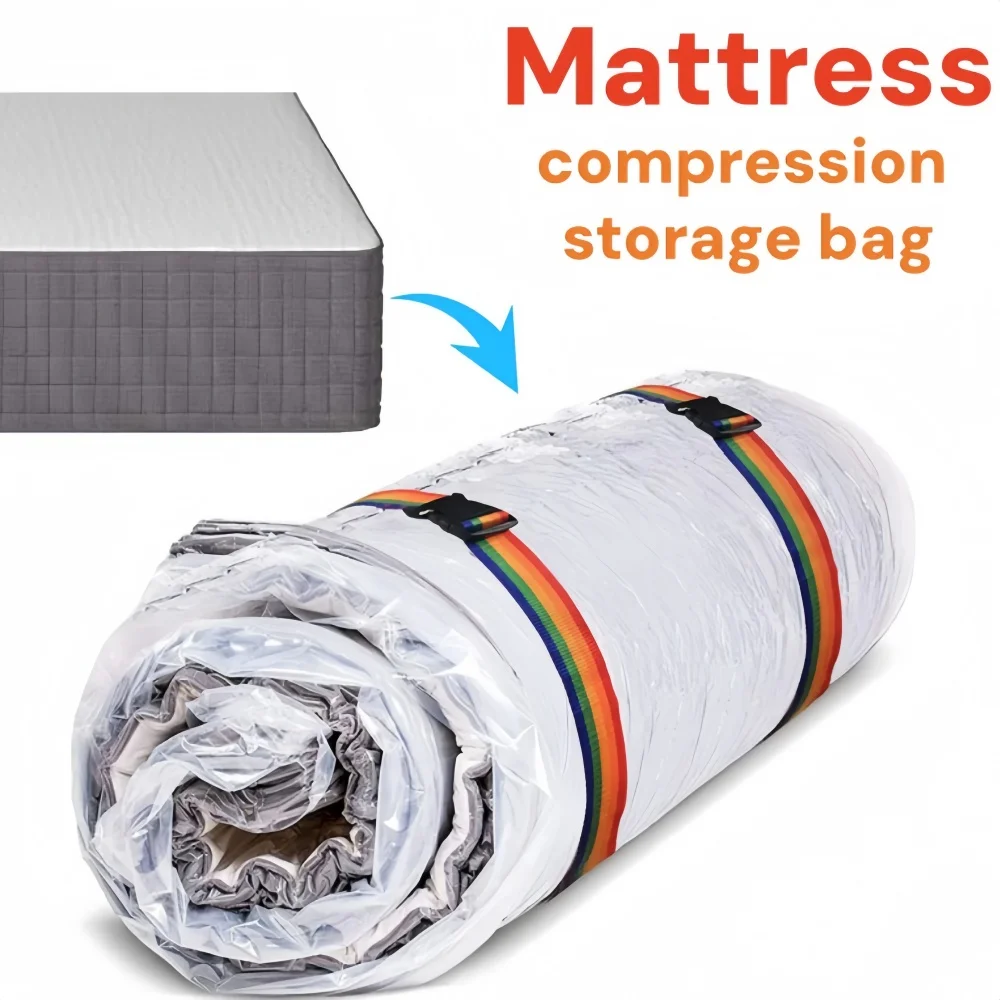 Sac de rangement sous vide pour matelas, housse anti-poussière et résistante à l'humidité, étui de protection pour maison mobile, housse de rangement pour matelas