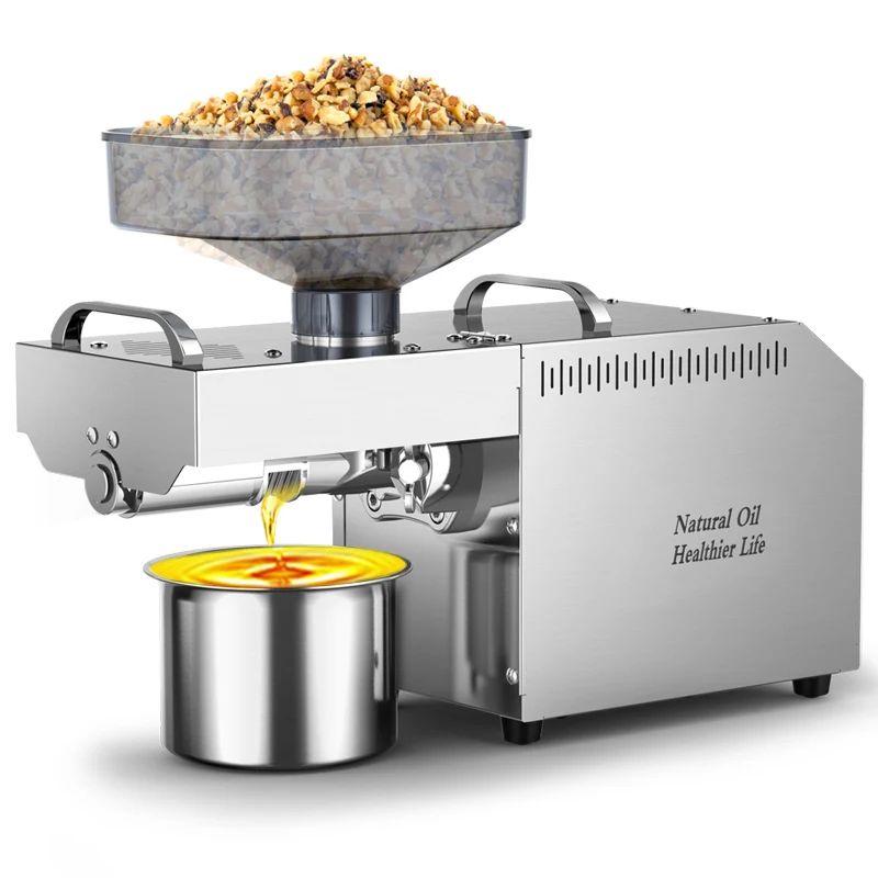 For Best Selling Product Fully Automatic Peanut Soybean Oil Press Coconut Mini Oil Press Machine